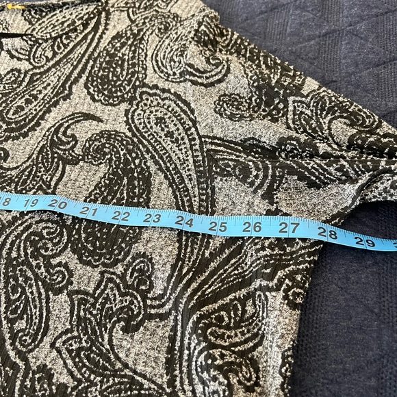 Ruby Rd black/Gray blouse size 1X - Picture 6 of 7